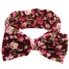 Flowers Pattern Printed Cotton Baby Girl Headwear