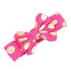 Hot Stamping Dots Printed Cotton Headwear/Hair Bands
