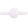 Baby Headbands With Satin Rose Flower