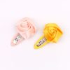 Princess Hair Clips With Satin Rose Flower Wholesale
