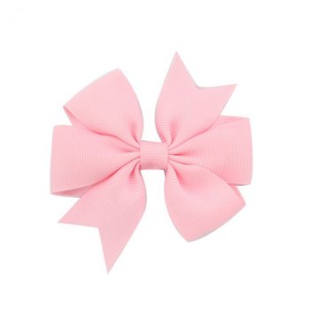 3.5 Inches Grosgrain Ribbon Hair Bows With Clip For Girls