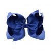 5 Inches Large Grosgrain Ribbon Bows With Clip For Girls