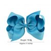 5 Inches Large Grosgrain Ribbon Bows With Clip For Girls