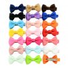 Baby Girls Small Grosgrain Bow With Clip