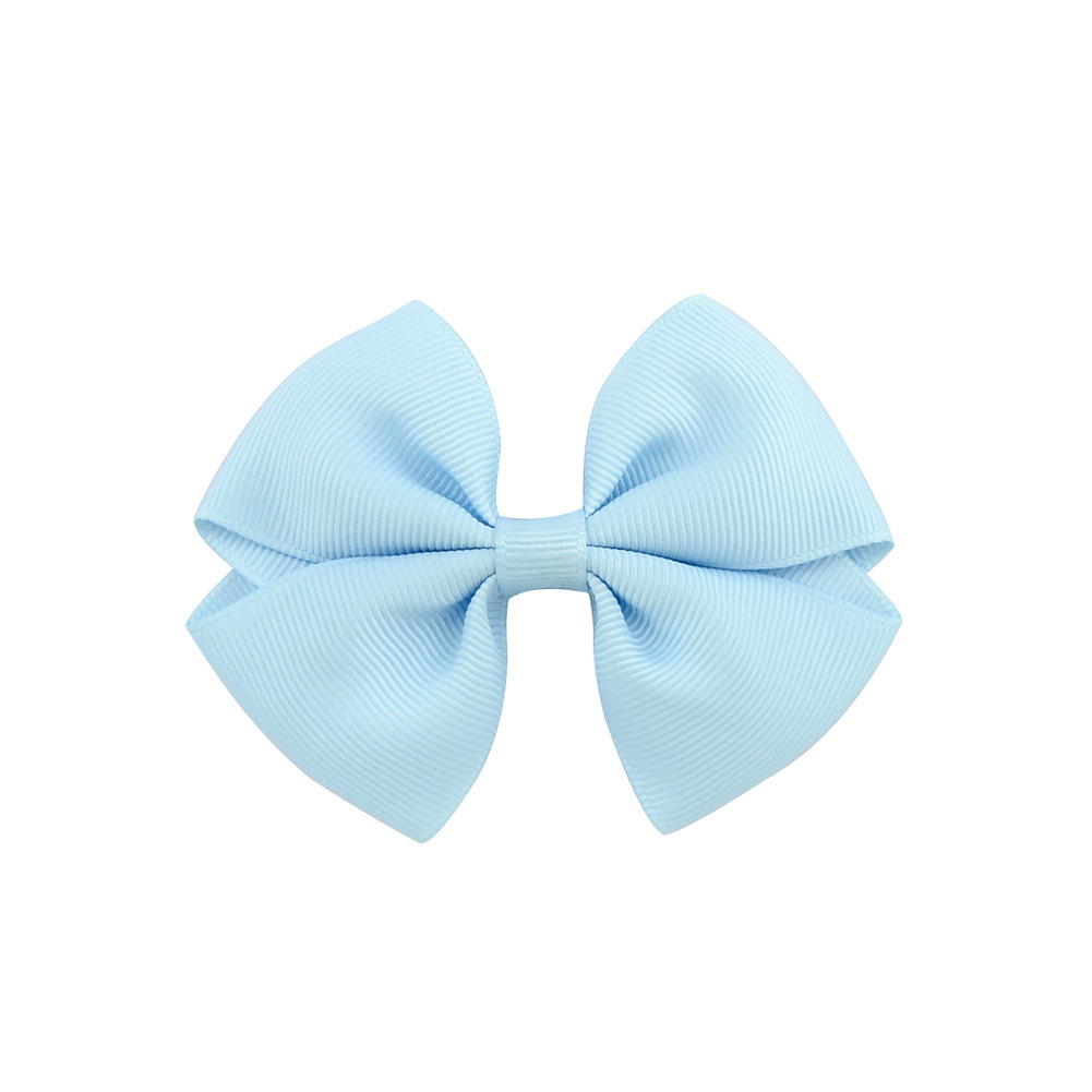 3.5 Inches Girls Grosgrain Ribbon Hair Bows With Clip