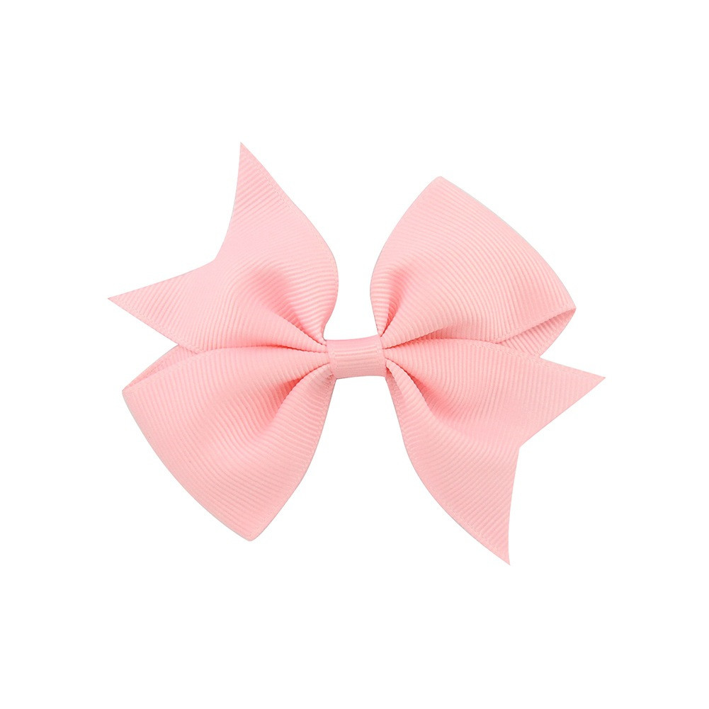 3 Inches Small Grosgrain Ribbon Bows With Clip For Baby Girls