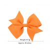 3 Inches Small Grosgrain Ribbon Bows With Clip For Baby Girls