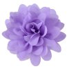 10 cm Diameter Solid Color Chiffon Flowers 20 Colors Available