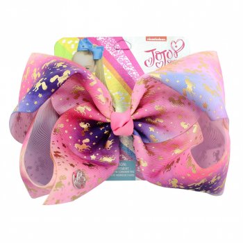 8 Inches Printed Grosgrain Ribbon Jojo Siwa Bows