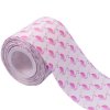 Wholesale 75mm custom printed flamingo grosgrain ribbon