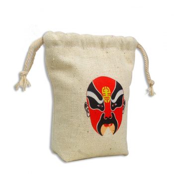 Natural Burlap Pouches Jewelry Drawstring Linen Pouches wholesale