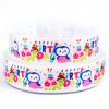Cartoon Printed Grosgrain Ribbon for Hair Bow Making