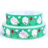 Hair bow making ribbon cartoon printed grosgrain ribbon