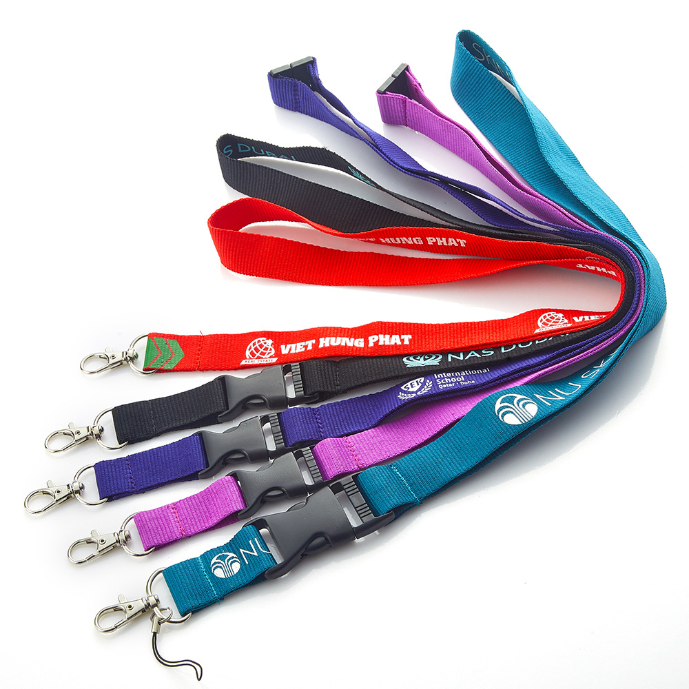 silk screen printed lanyards