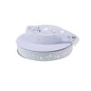 Wholesale 22 MM 7/8 INCHES STAR SILVER FOIL PRINTED GROSGRAIN RIBBON