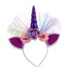 Wholesale Unicorn Hair Bands for Kids Party/Gift Promotion Hair Bands