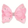 5 Inches large grosgrain ribbon boutique hair bows wholesale