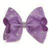 5 Inches large grosgrain ribbon boutique hair bows wholesale