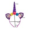 Party favors unicorn kids hair bands wholesale