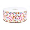 Wholesale 38 mm wide unicorn printed grosgrain ribbon for hair bows making