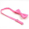 Wholesale adjustable satin bow ties for boys and men