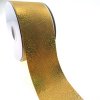 MingRibbon Wholesale 3 inch Checked Printed Ribbon Laser foil grosgrain ribbon
