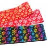 MingRibbon Christmas Ribbon 3 inch printed snowflake grosgrain ribbon wholesale