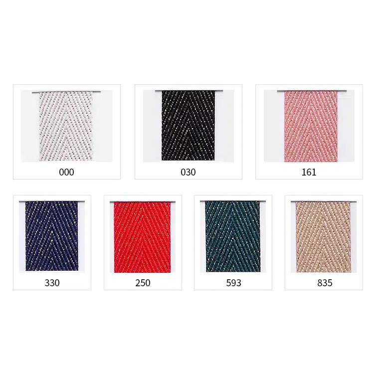 Gold Purl Twill Ribbon color chart Gold Purl Twill Ribbon color chart