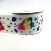 MingRibbon Cartoon Ribbon 3 inch printed Mermaid grosgrain ribbon 75mm wholesale