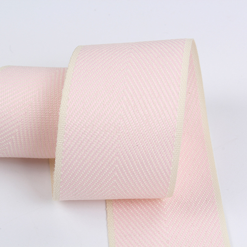 Polyester herringbone ribbon (10)