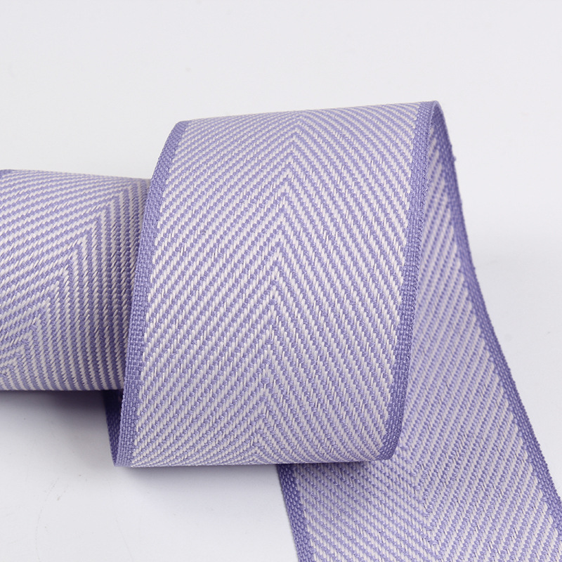 Polyester herringbone ribbon (12)
