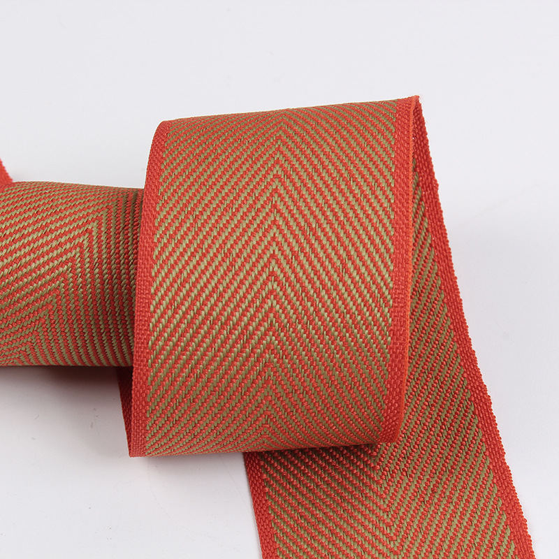 Polyester herringbone ribbon (14)