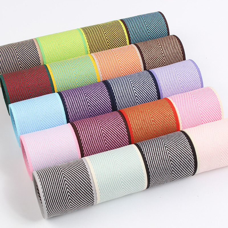 Polyester herringbone ribbon (19)