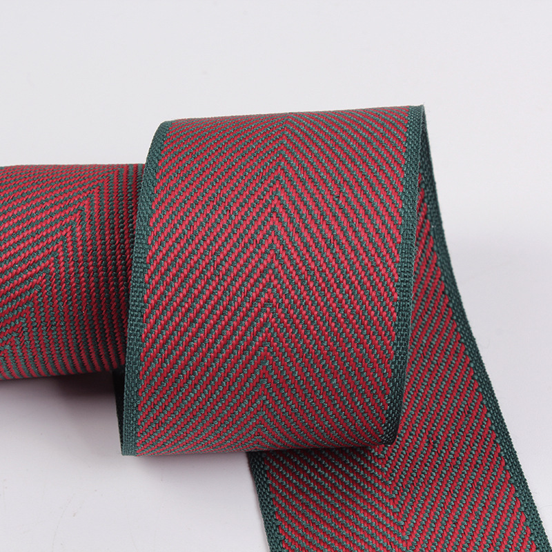 Polyester herringbone ribbon (22)