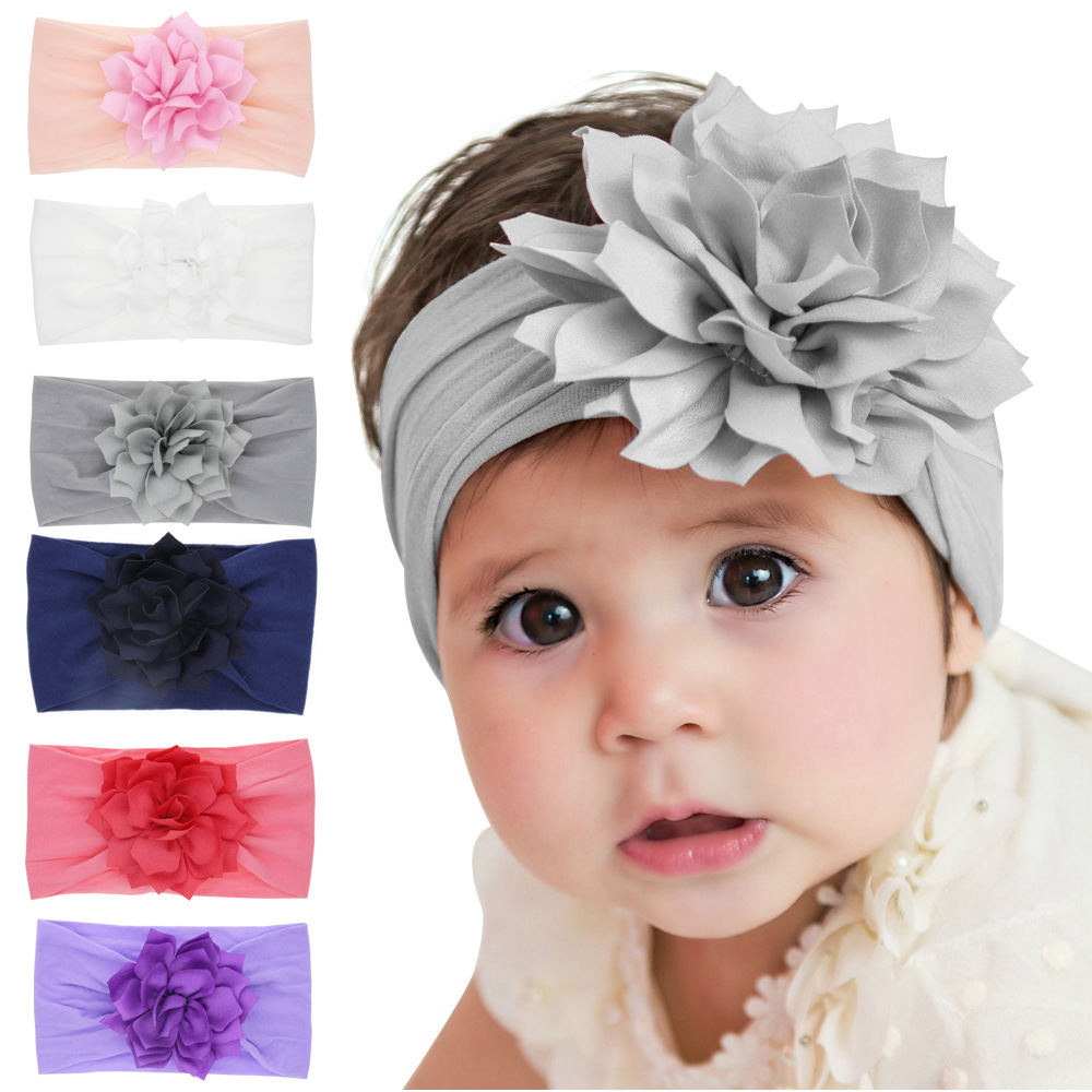 MingRibbon Ready stock handmade flowers baby headbands, Children Hair  Accessories