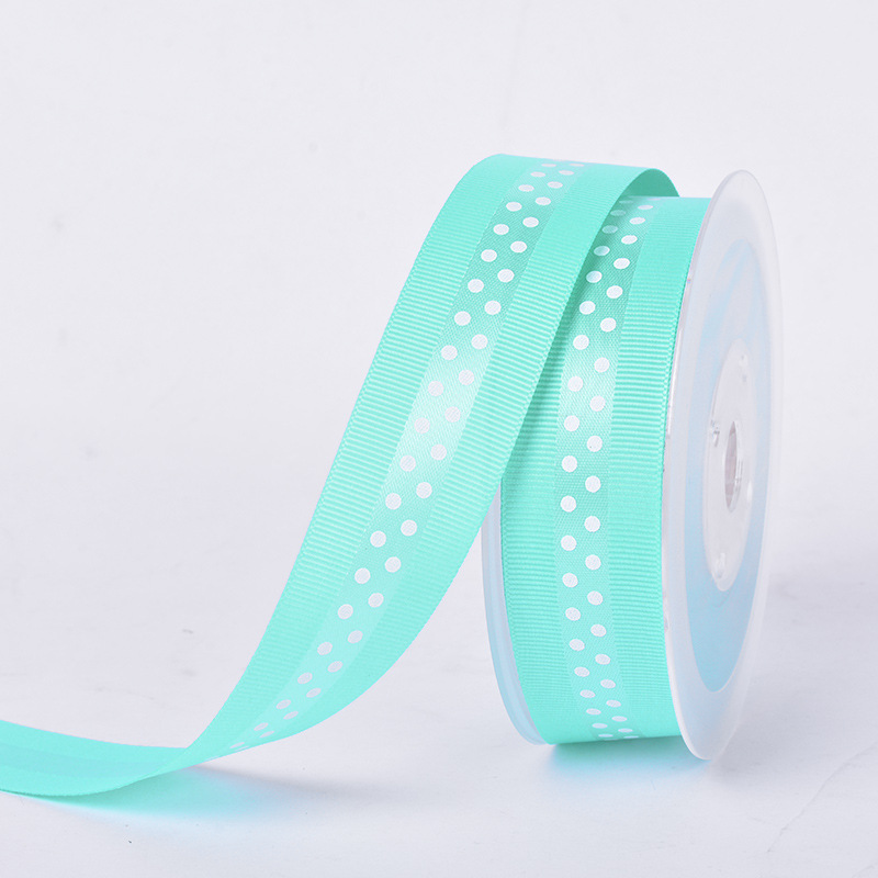 dots grosgrain ribbon 25mm (4) 314#