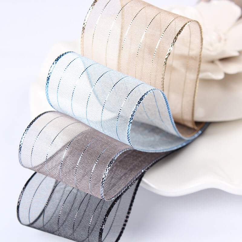 edges mesh ribbon for bouquet packing (1)
