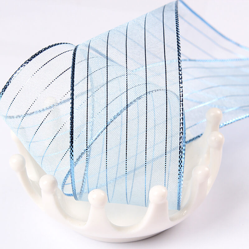 edges mesh ribbon for bouquet packing (11)