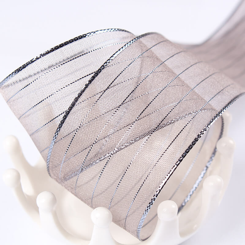 edges mesh ribbon for bouquet packing (14)