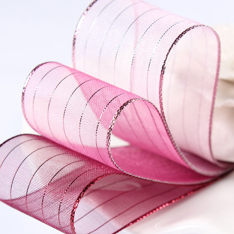 edges mesh ribbon for bouquet packing (3)
