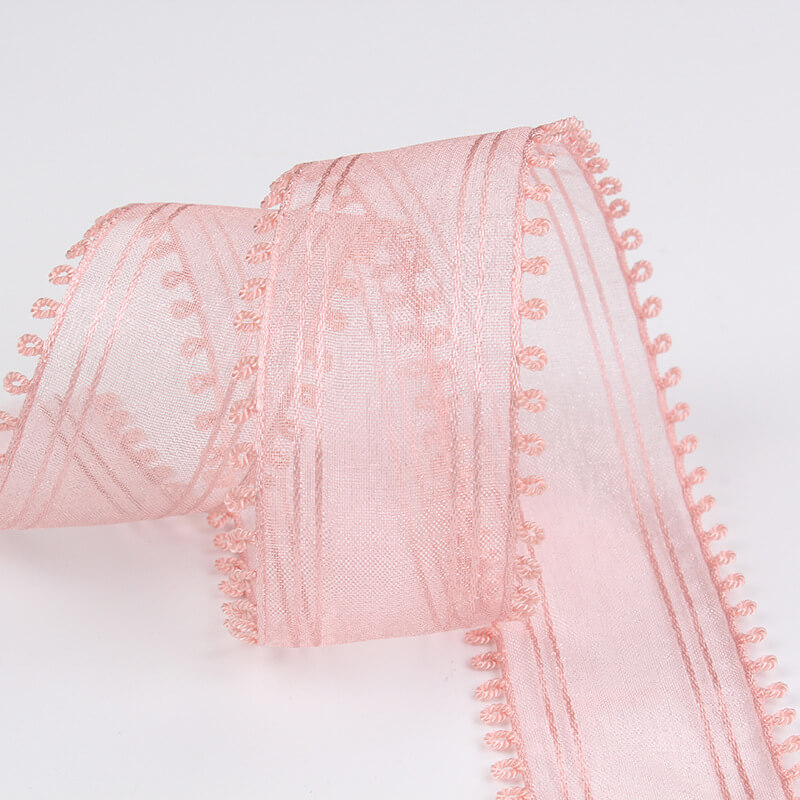 edges sheer ribbon for DIY (10)