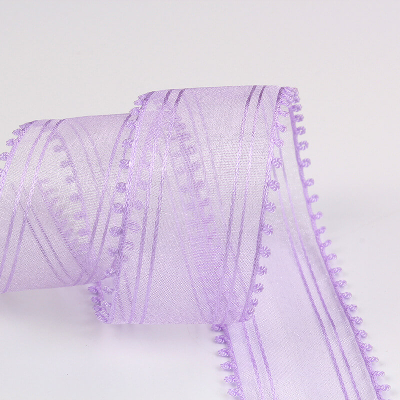 edges sheer ribbon for DIY (12)