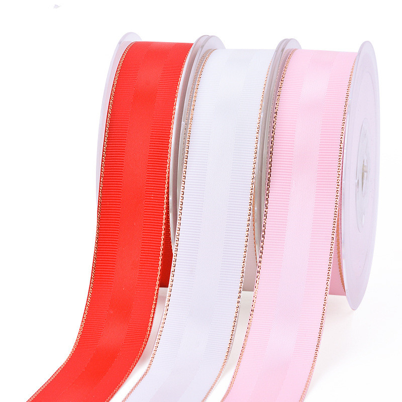 gold edges grosgrain ribbon (4)