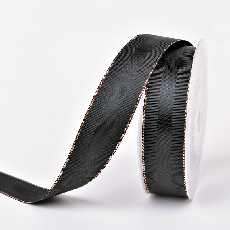 gold edges grosgrain ribbon (6)