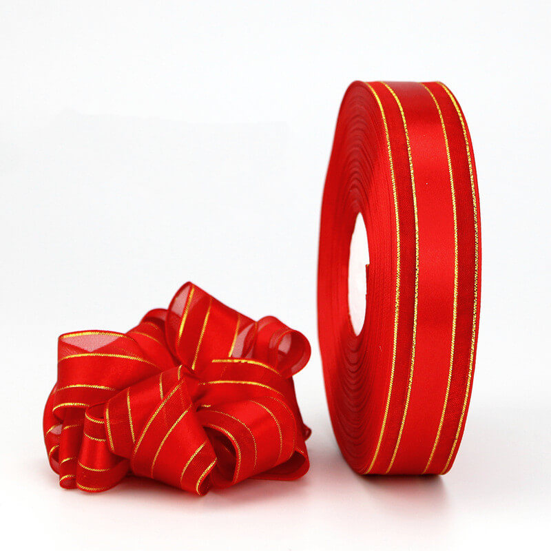 gold metallic edges organza ribbon (1)