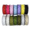 Ultrasonic Embossed Decorative Ribbon | Cutouts Leaf Ribbon Roll