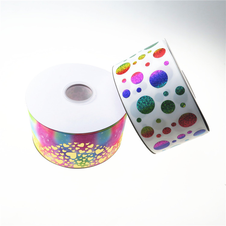 polka dots grosgrain ribbon 75mm (1)
