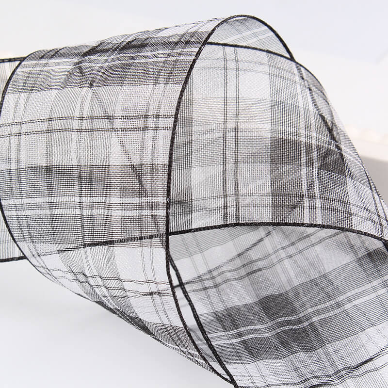 polyester mesh ribbon for decorations (1)