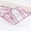 MingRibbon wholesale Ready stock 5 colors gift packing decorative plaid mesh sheer ribbon organza ribbon