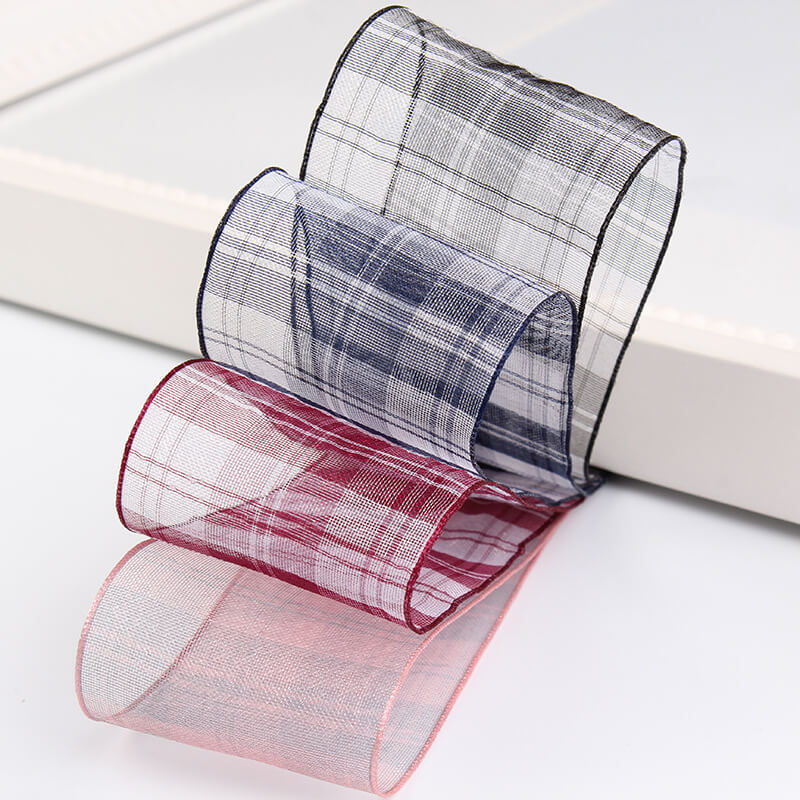 polyester mesh ribbon for decorations (4)